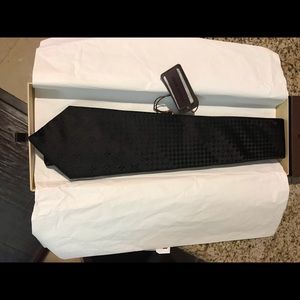 Louis Vuitton Black LV men’s tie